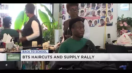 Barber and beauty salon offering free back to school haircuts for kids