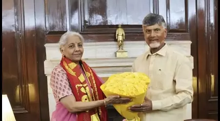 Andhra Pradesh CM Chandrababu Naidu presses enhanced financial aid for debt-ridden State to Union Finance Minister Nirmala Sitharaman