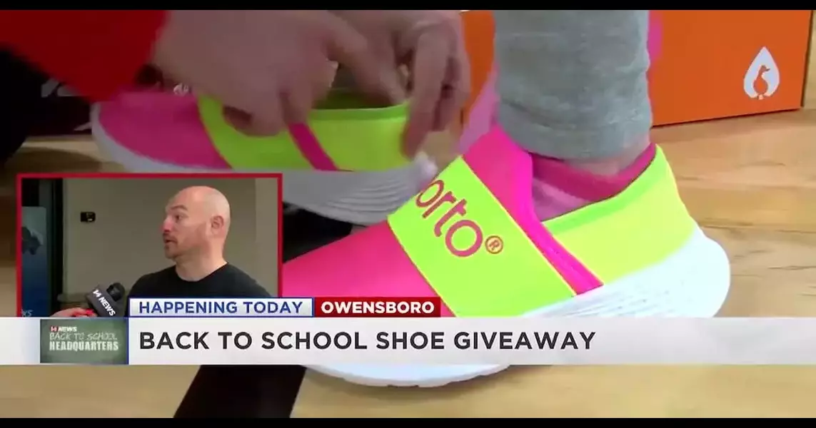 Dannheiser Fund for Kids holds back-to-school shoe giveaway in Owensboro