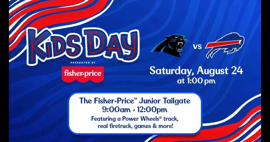 Bills’ Kids day presented by Fisher-Price® set for August 24