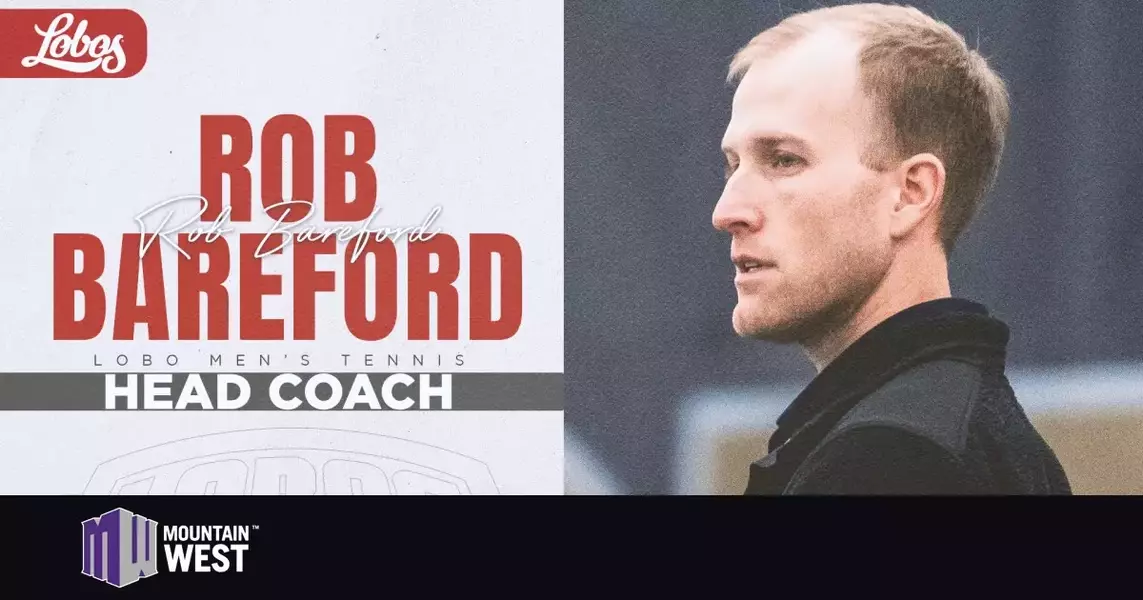 Rob Bareford Named Head Men’s Tennis Coach