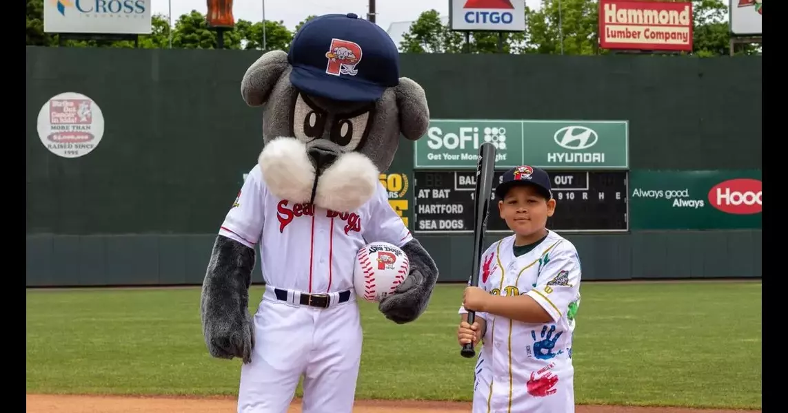 Portland Sea Dogs host annual Maine Children’s Cancer Program night, striking out cancer in kids