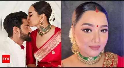 Shubhangi Burbure: This beauty influencer’s Sonakshi Sinha reception makeup look is going viral | See post |