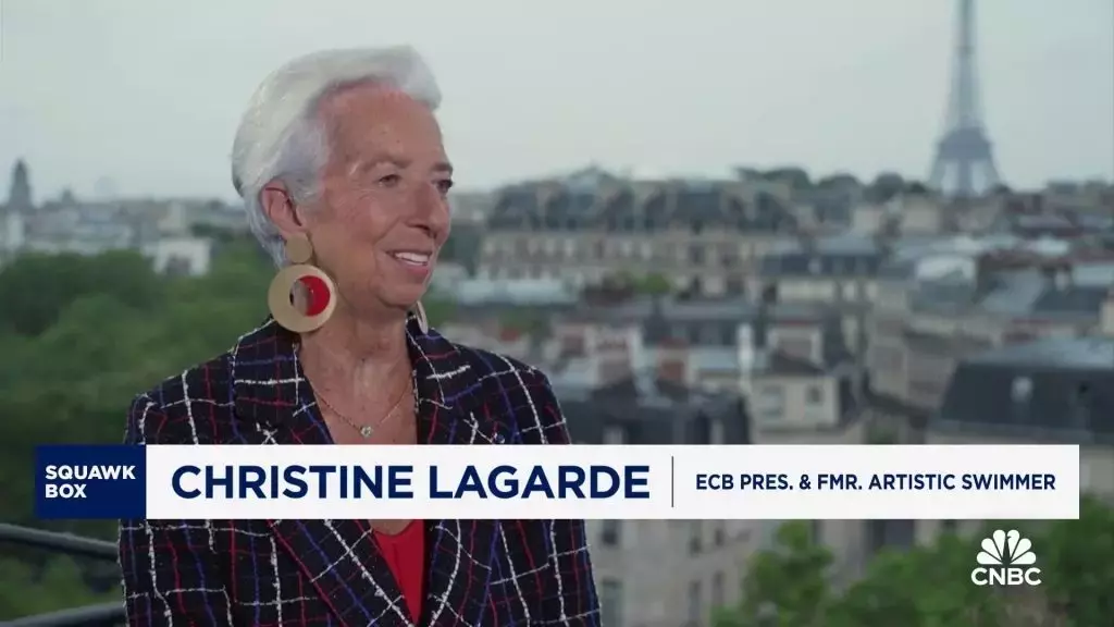 ECB President Christine Lagarde on sports background, lessons from swimming and journey to finance