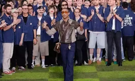 Pharrell Williams celebrates ‘human athletic prowess’ at Paris fashion week