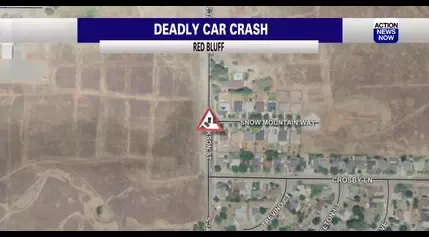 Man killed in car crash in Red Bluff