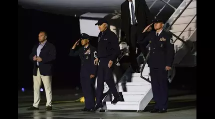 Video of Joe Biden appearing to struggle to get into car goes viral