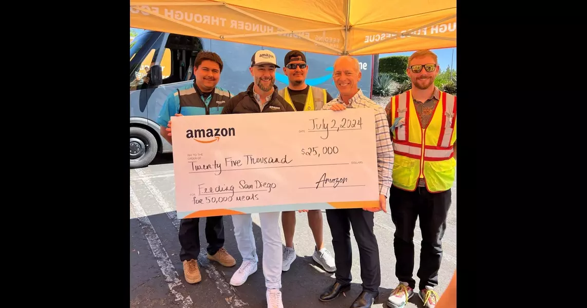 Feeding San Diego, Amazon Partner to Address Food Insecurity – San Diego Business Journal