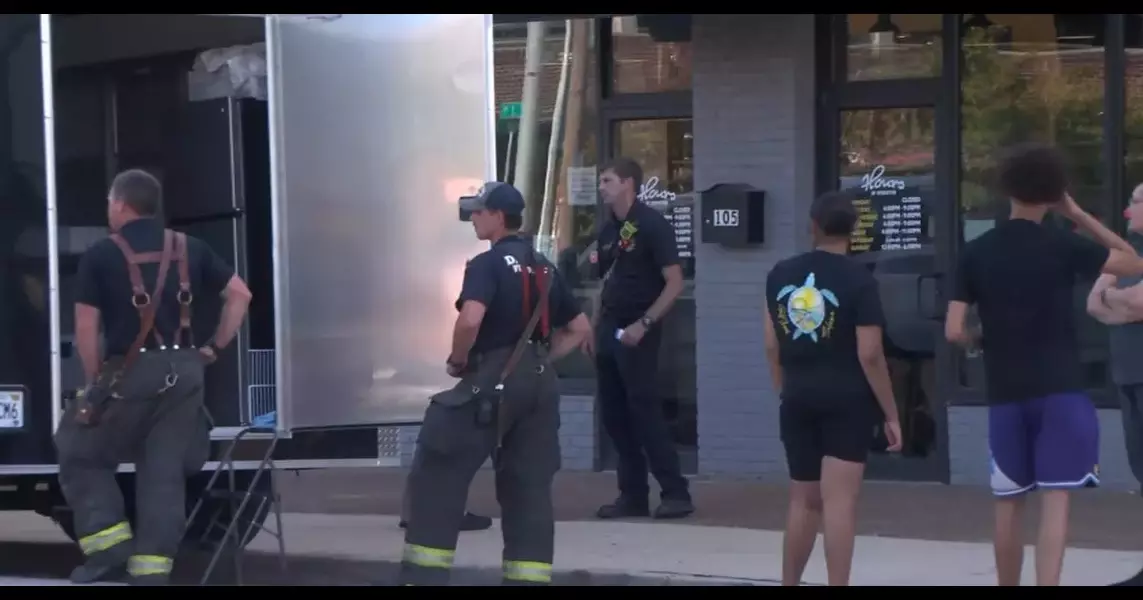 Woman injured after food truck fire in downtown Decatur