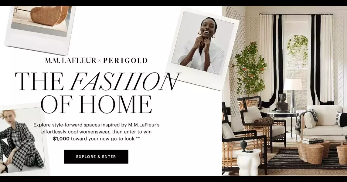 M.M.LaFleur, Perigold Craft Design Partnership Centered on ‘Fashion at Home’