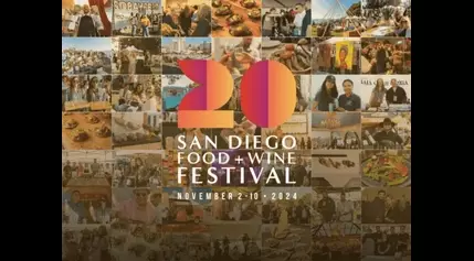 The San Diego Food + Wine Festival Returns This Fall to Celebrate 20 Years of Showcasing Diverse Culinary Flavors from SoCal and the US/Mexico Border