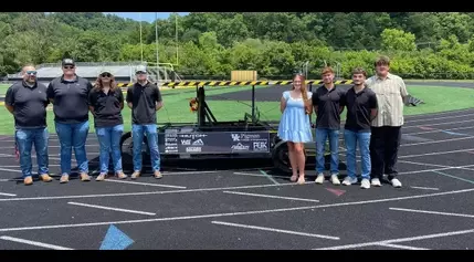 ‘Holler Pride’ hits the pavement: Johnson Central solar car ready for Texas competition