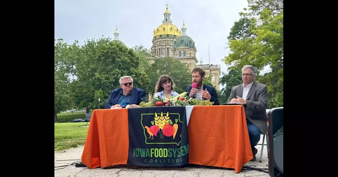 Local statehouse candidate backs new Iowa Food System Coalition