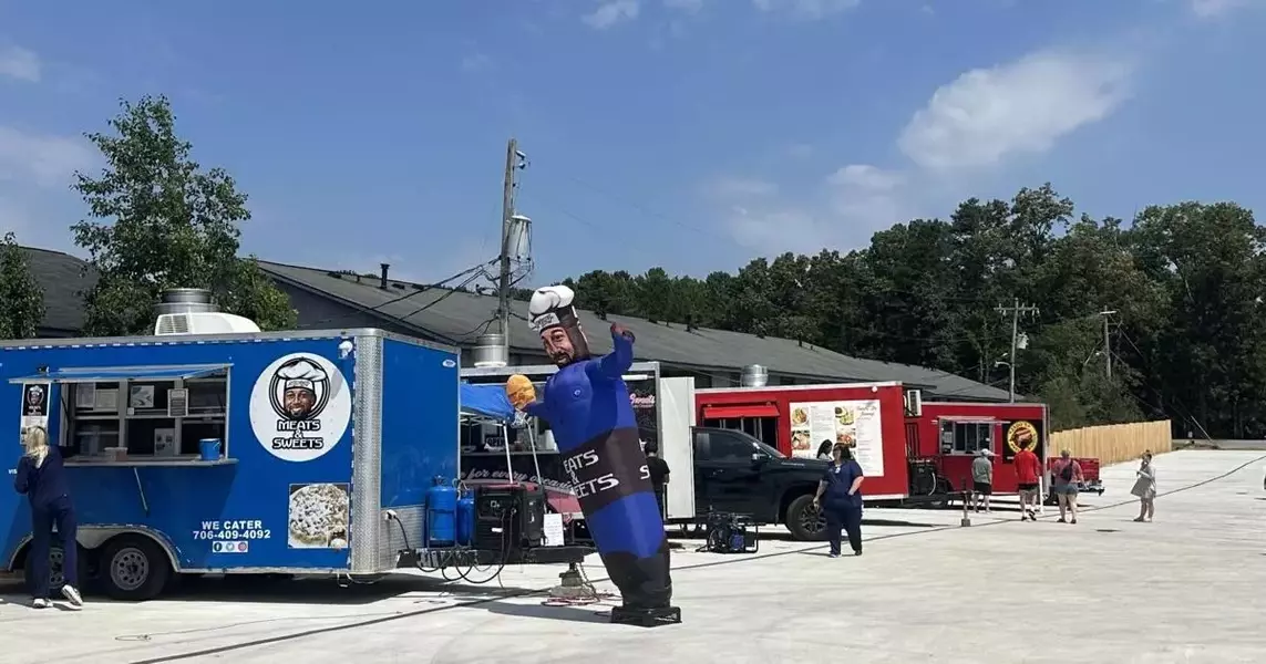 Calhoun Food Truck Court Grand Opening