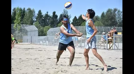 BC Games: Beach volleyball, a game of the mind