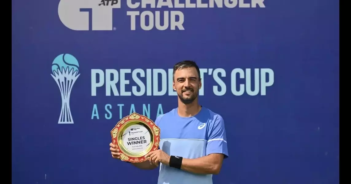 Bulgarian Tennis Player Wins President’s Cup in Astana