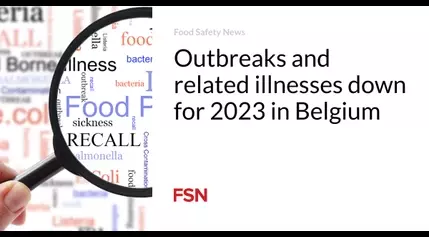 Outbreaks and related illnesses down for 2023 in Belgium