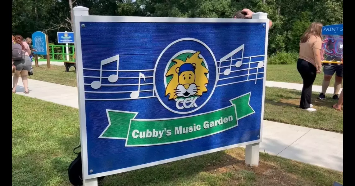 Center for Courageous Kids welcomes new Music Garden – WNKY News 40 Television