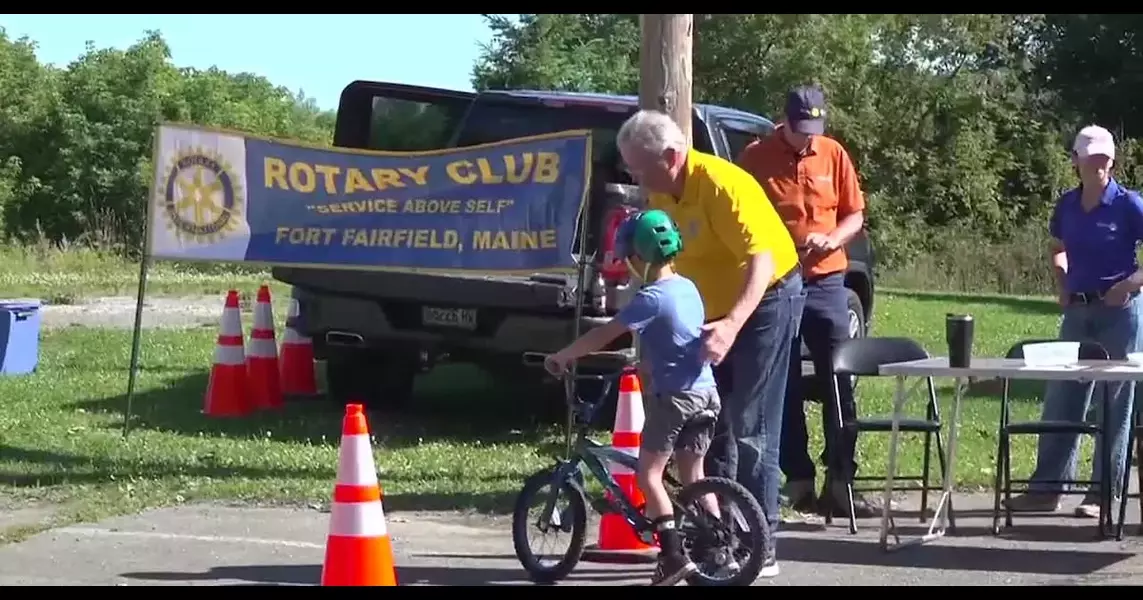 Riding With the Rotary’s Bike Rodeo