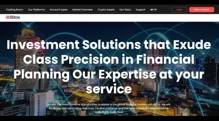 Bitox.co Reaches Global User Satisfaction in the Finance Industry