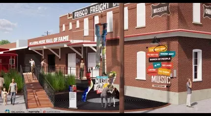 Oklahoma Music Hall of Fame announces .4 million renovation project