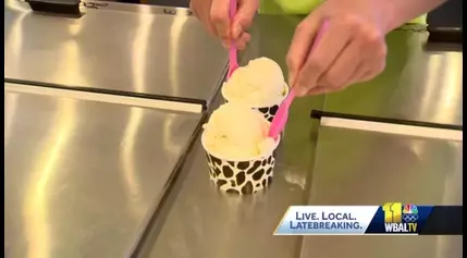 Ice cream raises money to fight childhood cancer