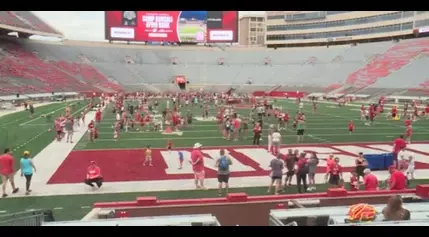 Camp Randall opens its doors for Kohl’s Kids Combine