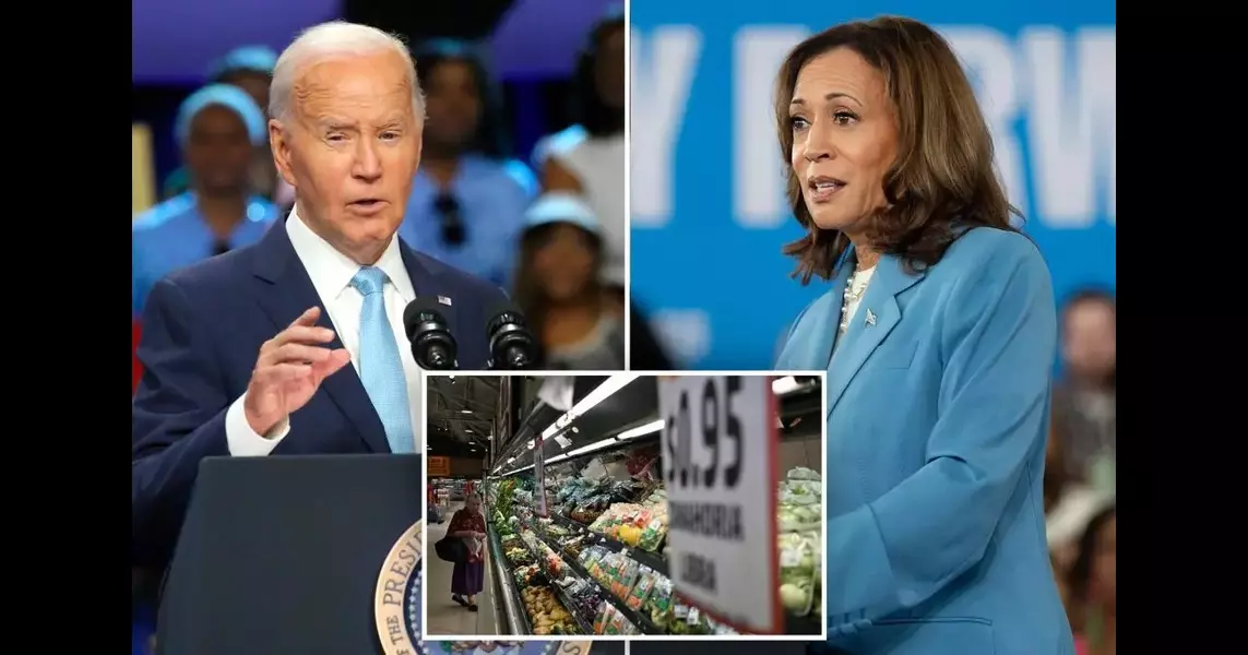 Kamala Harris admits food prices have surged under Biden: ‘Still too…