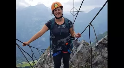 I left my 3 kids behind to celebrate my 40th birthday on a Swiss mountain. Being alone was just what I needed.