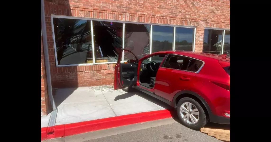 One injured after car crashes into Panera Bread in Greenwood Village