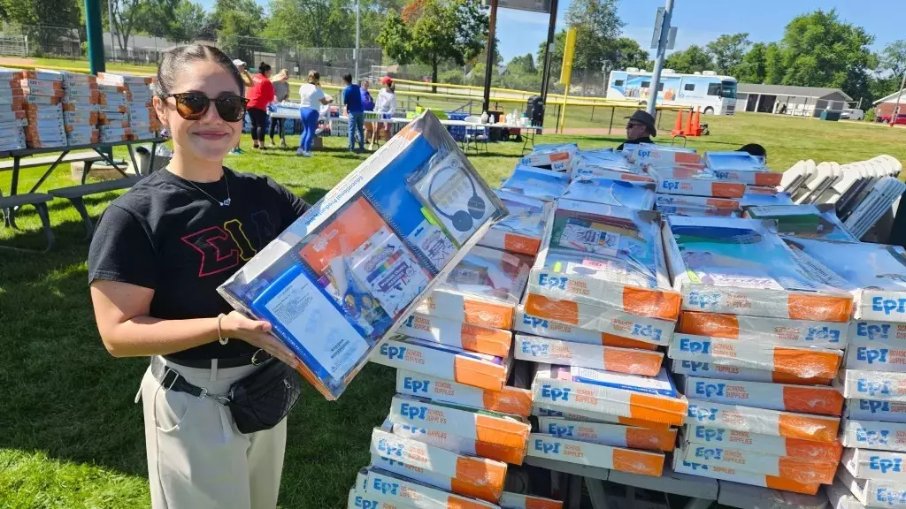 Back to School Bash in Aurora’s 1st Ward helps kids get ready for start of classes