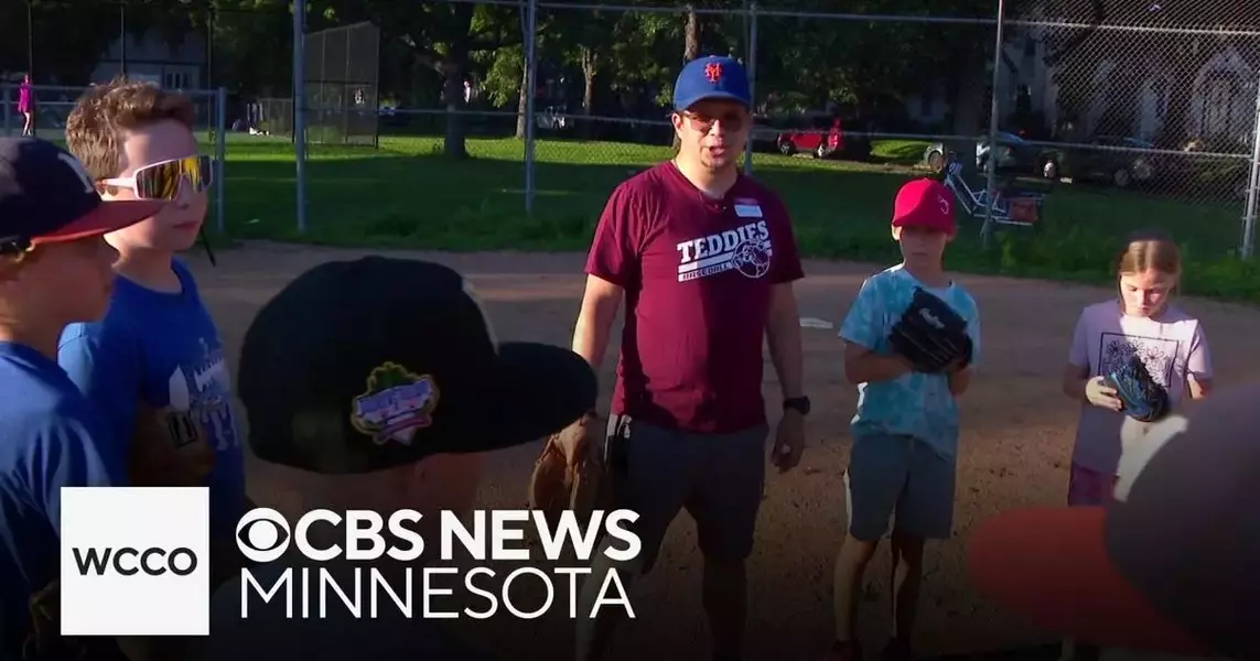 Kids gather at Roosevelt sandlots to play baseball