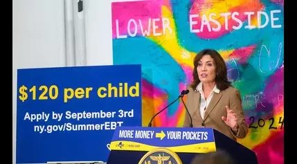 Hochul Announces More Food Aid For Youth