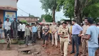 9 kids killed as shaky wall near MP temple falls due to showers | Bhopal News