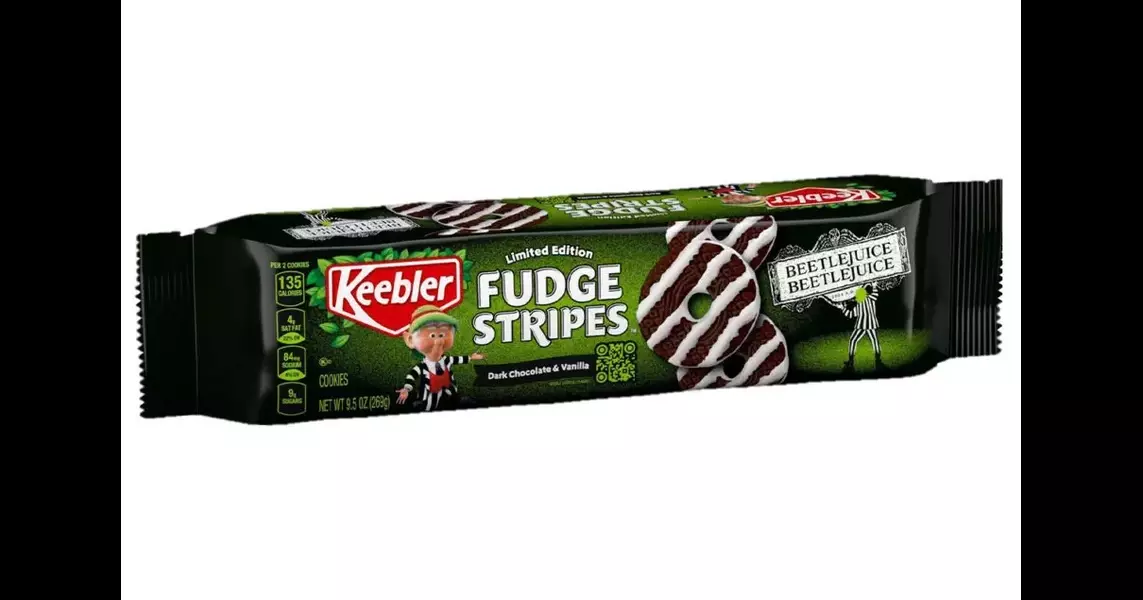 Keebler introduces “Beetlejuice”-themed cookies