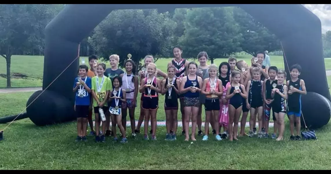 Kids Triathlon preparing to be held at Opelika Sportsplex and Aquatics Center