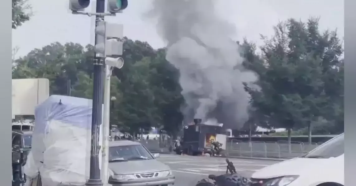 Cause of Food Truck Fire on National Mall Probed