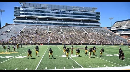 Iowa Football Kids Day Practice Updates