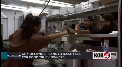 City of Albuquerque to delay raising fees for food truck owners