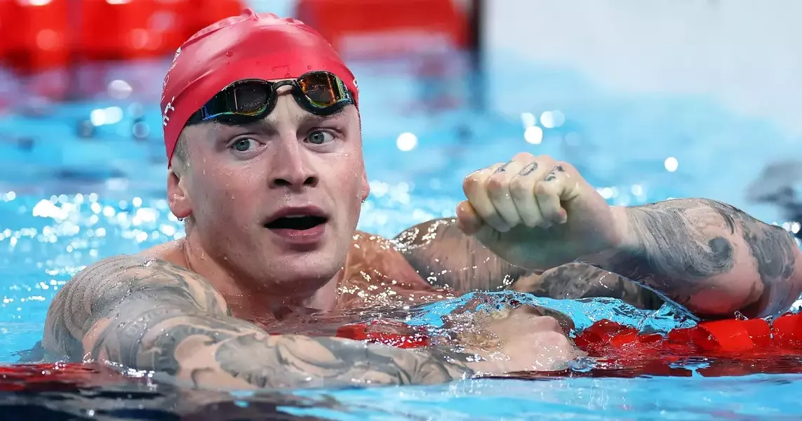 British Olympic swimmer Adam Peaty claims athletes have found worms in their food