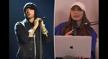 Eminem’s daughter Hailie Jade admits her dad’s music brings her…