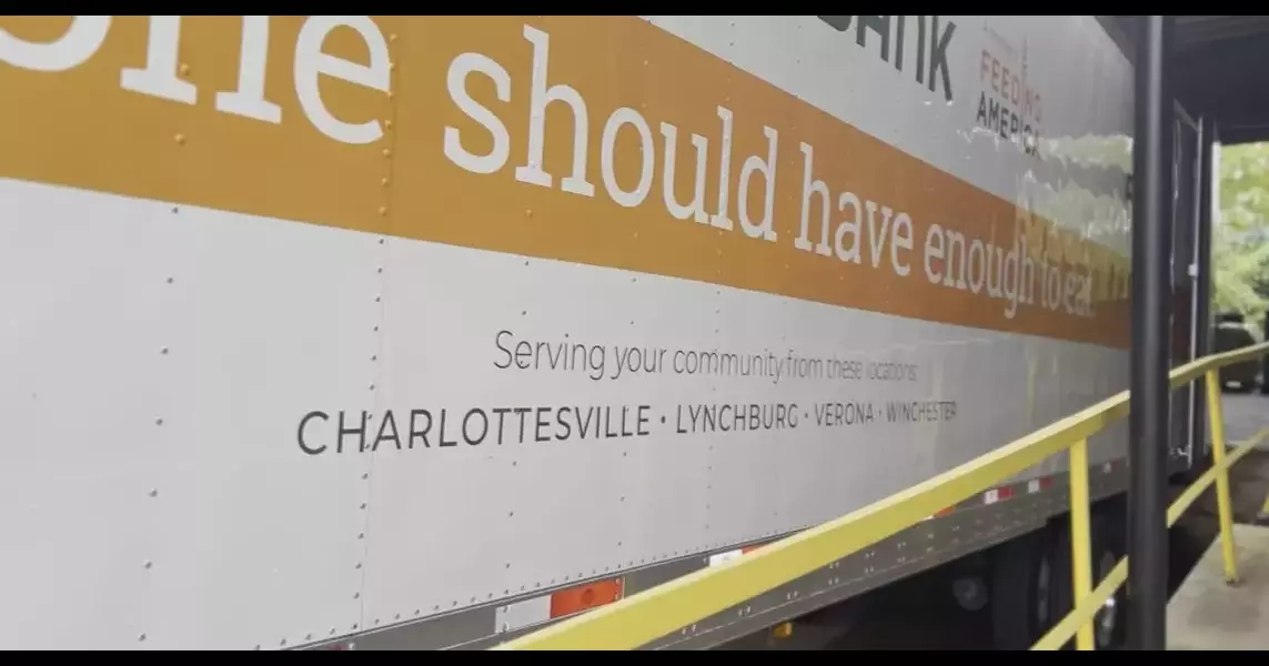 Storm temporarily interrupts food bank delivery