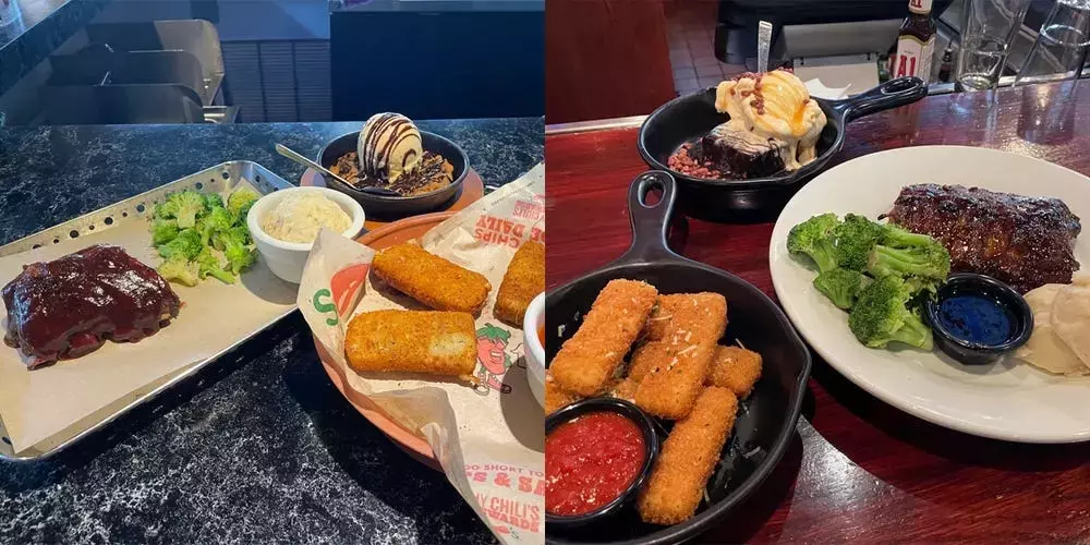 I compared 3-course meals at Chili’s and TGI Fridays. The prices were nearly identical, but the differences in the food were stark.