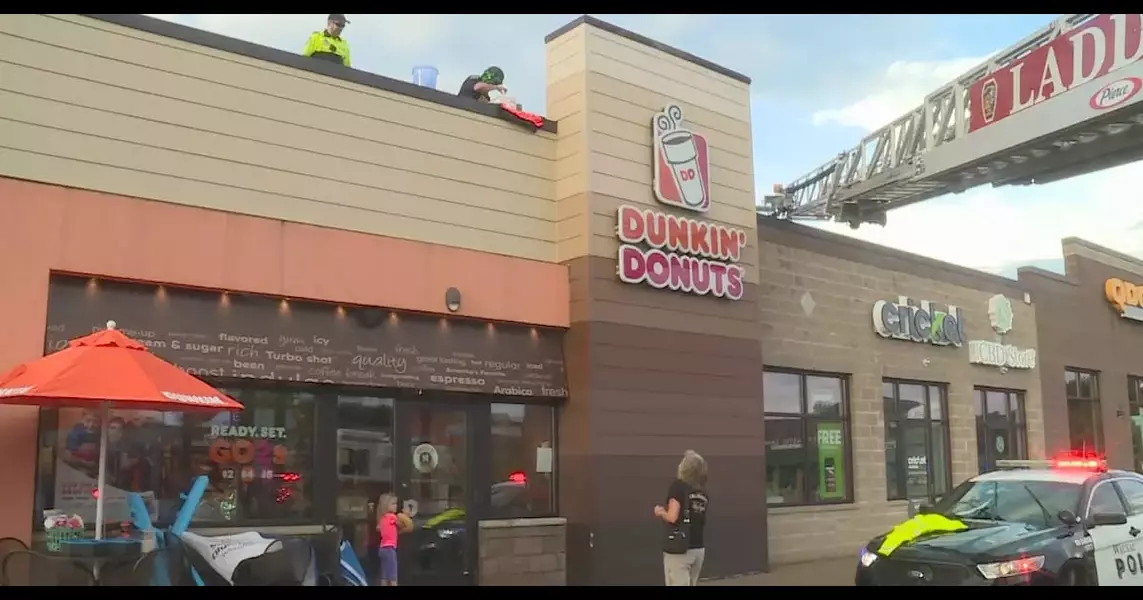 Cop on a Rooftop raising money for Special Olympics Wisconsin