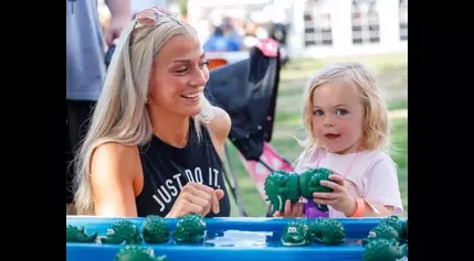 Large crowd enjoys fun, food and music at festival