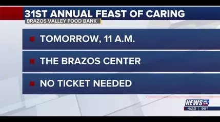 31st annual Feast of Caring benefits Brazos Valley Food Bank