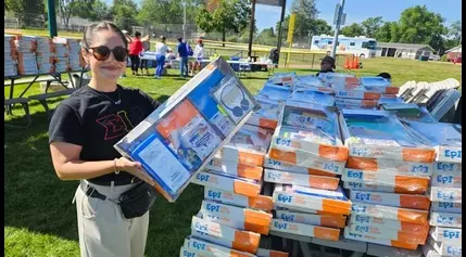 Back to School Bash in Aurora’s 1st Ward helps kids get ready for start of classes