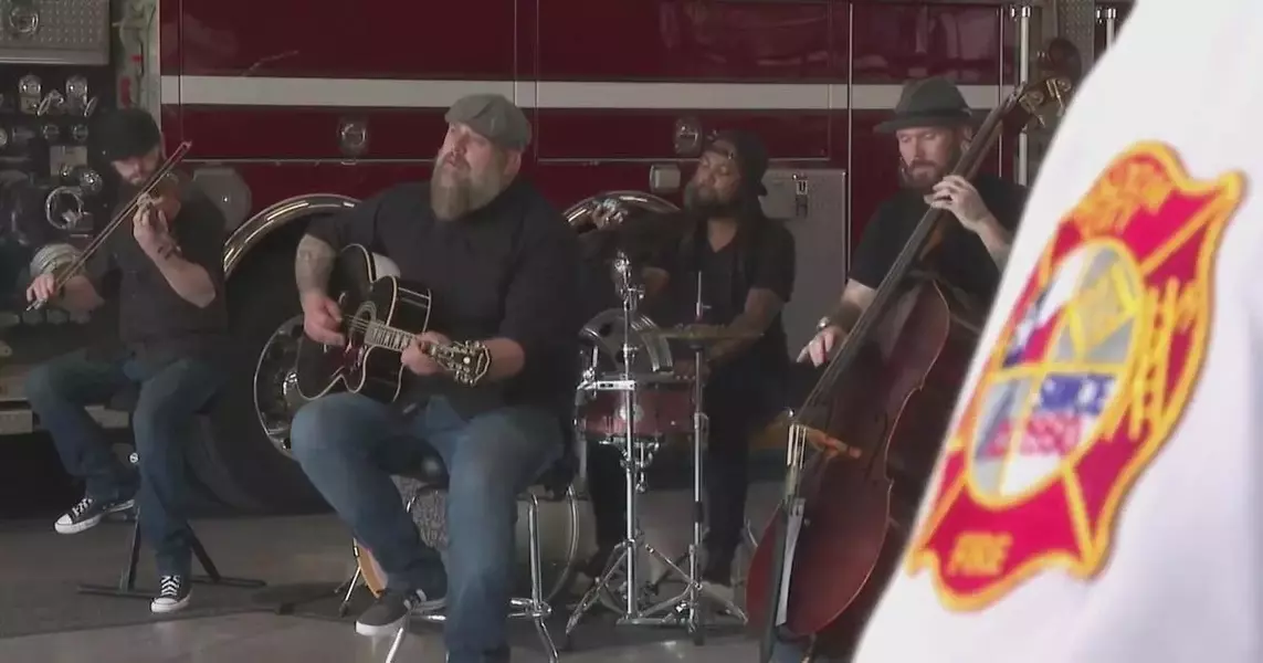 Tarrant County band, fire company collaborate on music video honoring first responders