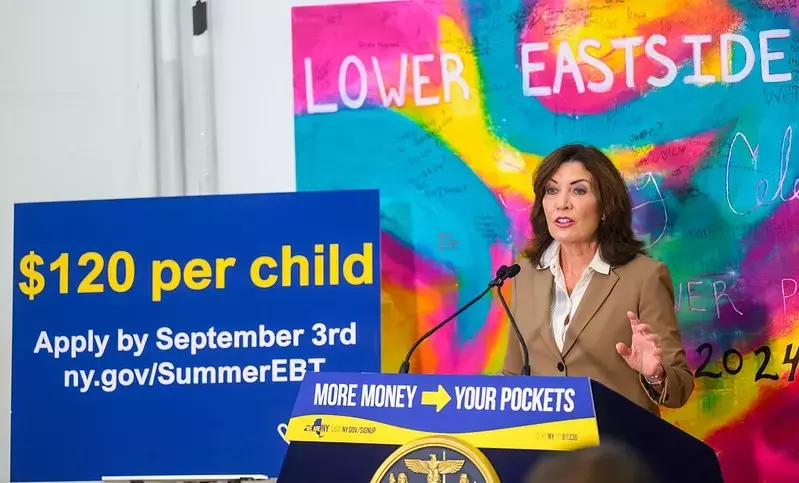 Hochul Announces More Food Aid For Youth