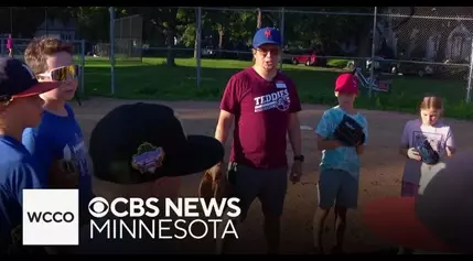 Kids gather at Roosevelt sandlots to play baseball